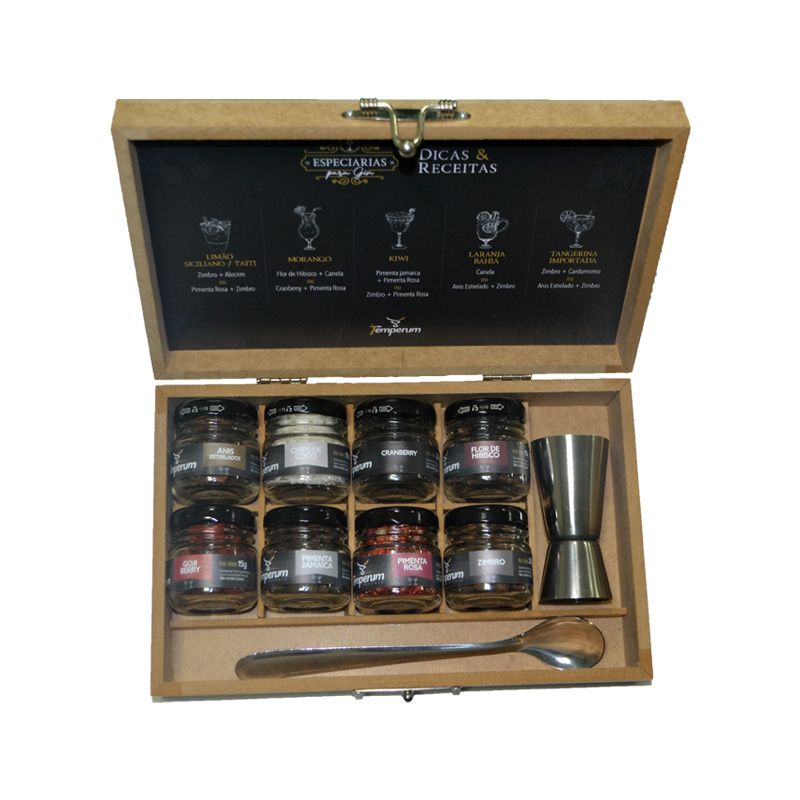 Especiarias para Gin
