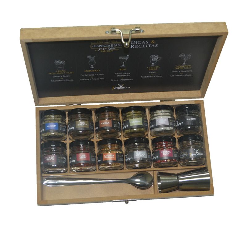 Especiarias para Gin